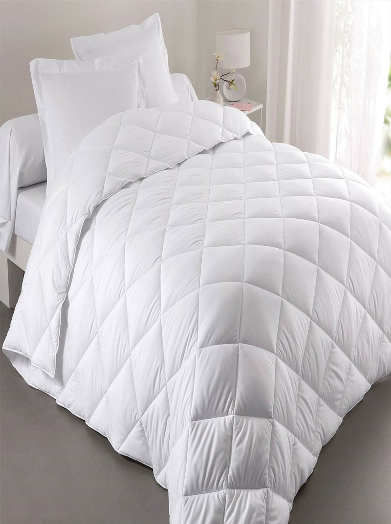 Becquet - Couette chaude HELSINKI en polyester Blanc - Kiabi