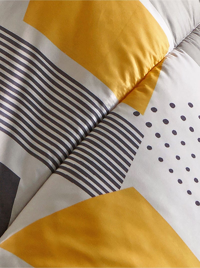 Becquet - Couette légère GEO COUETTE en polyester Jaune - Kiabi