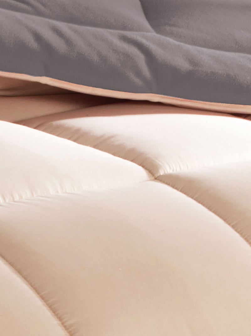 Becquet - Couette tempérée COUETTE DOUBLE FACE MICROFIBRE en polyester Beige clair - Kiabi