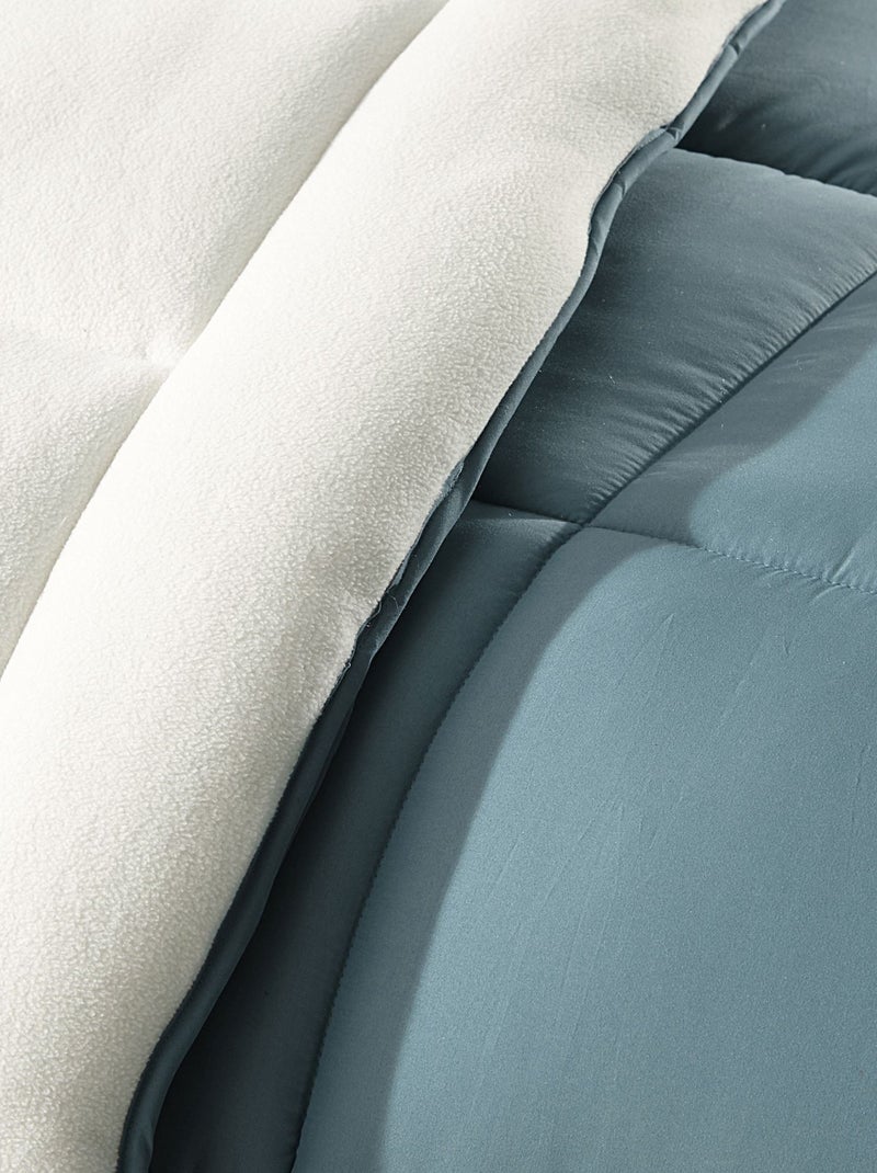 Becquet - Couette tempérée COUETTE DOUBLE FACE MICROFIBRE en polyester Bleu foncé - Kiabi