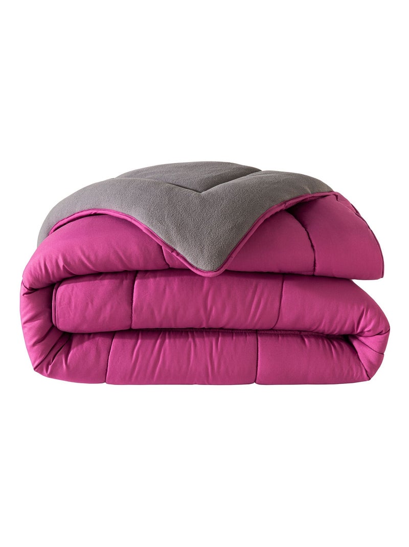 Becquet - Couette tempérée COUETTE DOUBLE FACE MICROFIBRE en polyester Mauve lilas - Kiabi