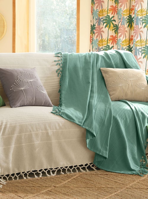 Becquet - Coussin LAYA en coton - Kiabi Becquet - Coussin LAYA en coton - Kiabi
