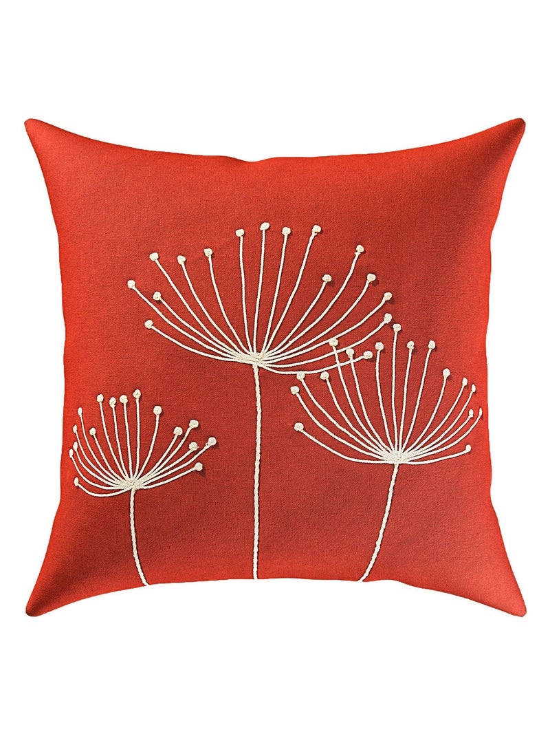 Becquet - Coussin LAYA en coton Saumon - Kiabi