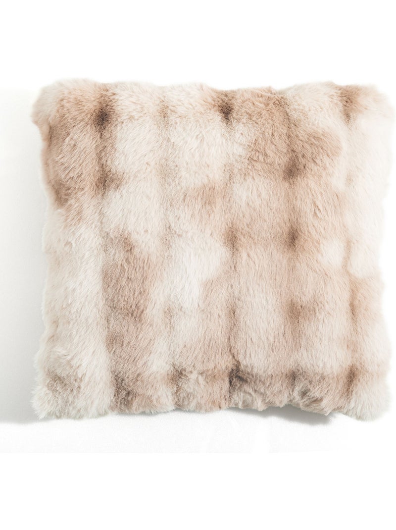 Becquet - coussin palomino en polyester Beige - Kiabi