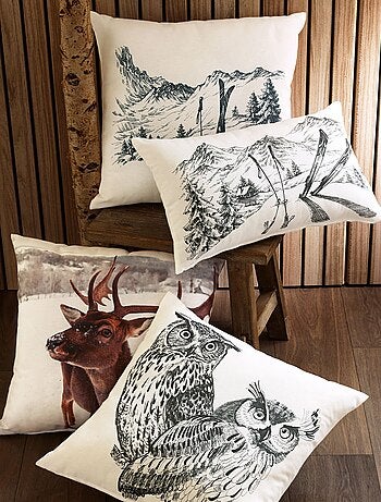 Becquet - Coussin SAMOENS en coton