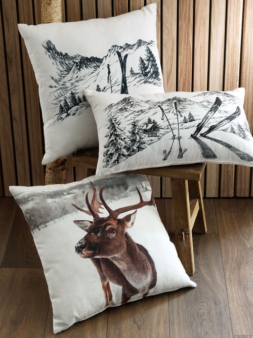 Becquet - Coussin SAMOENS en coton - Kiabi