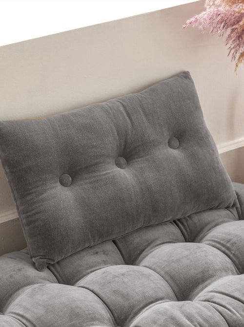 Becquet - Coussin VELOURS COUSSIN CAPITON en coton - Kiabi Becquet - Coussin VELOURS COUSSIN CAPITON en coton - Kiabi