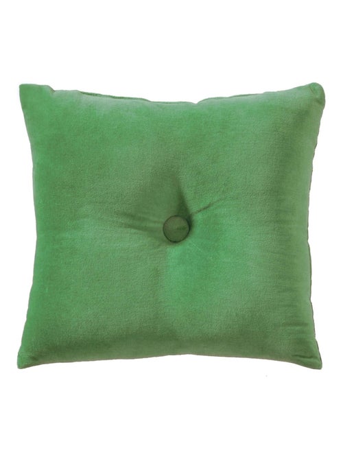 Becquet - Coussin VELOURS COUSSIN CAPITON en coton - Kiabi