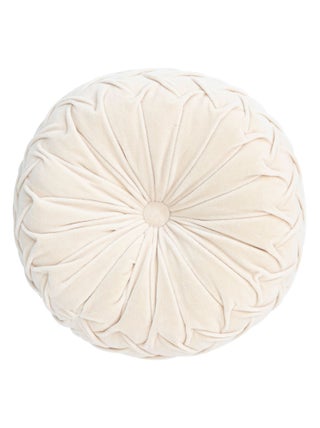 Becquet - Coussin VELOURS ROND en coton