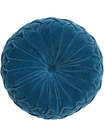 Becquet - Coussin VELOURS ROND en coton
