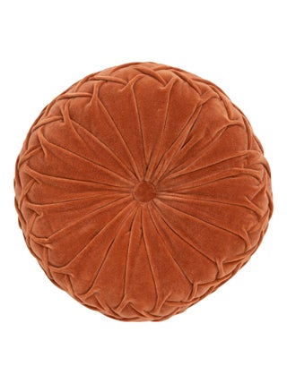 Becquet - Coussin VELOURS ROND en coton