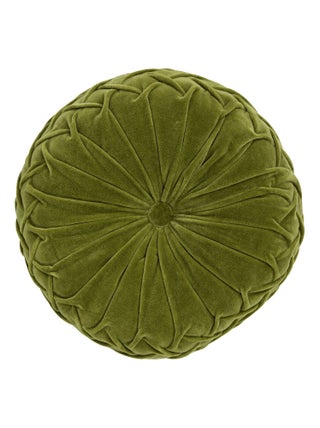 Becquet - Coussin VELOURS ROND en coton
