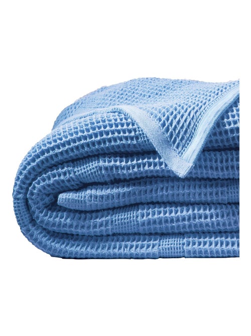 Becquet - Couverture tempérée COTON NID D'ABEILLE en coton - Kiabi