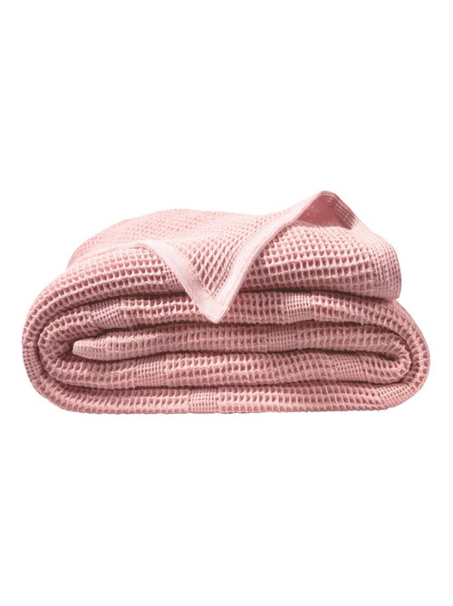 Becquet - Couverture tempérée COTON NID D'ABEILLE en coton - Kiabi Becquet - Couverture tempérée COTON NID D'ABEILLE en coton - Kiabi