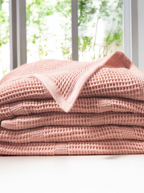 Becquet - Couverture tempérée COTON NID D'ABEILLE en coton - Kiabi Becquet - Couverture tempérée COTON NID D'ABEILLE en coton - Kiabi