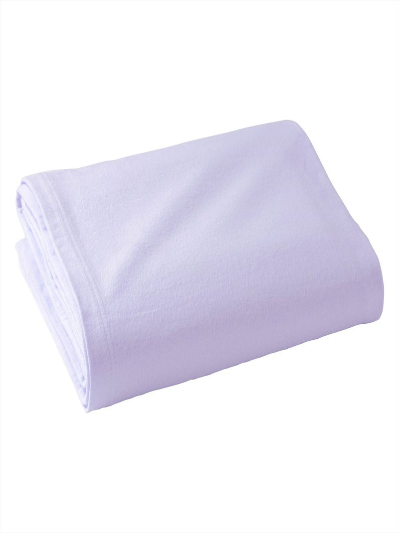 Becquet - Couverture tempérée COUVERTURE D'ETE en coton Mauve lilas - Kiabi