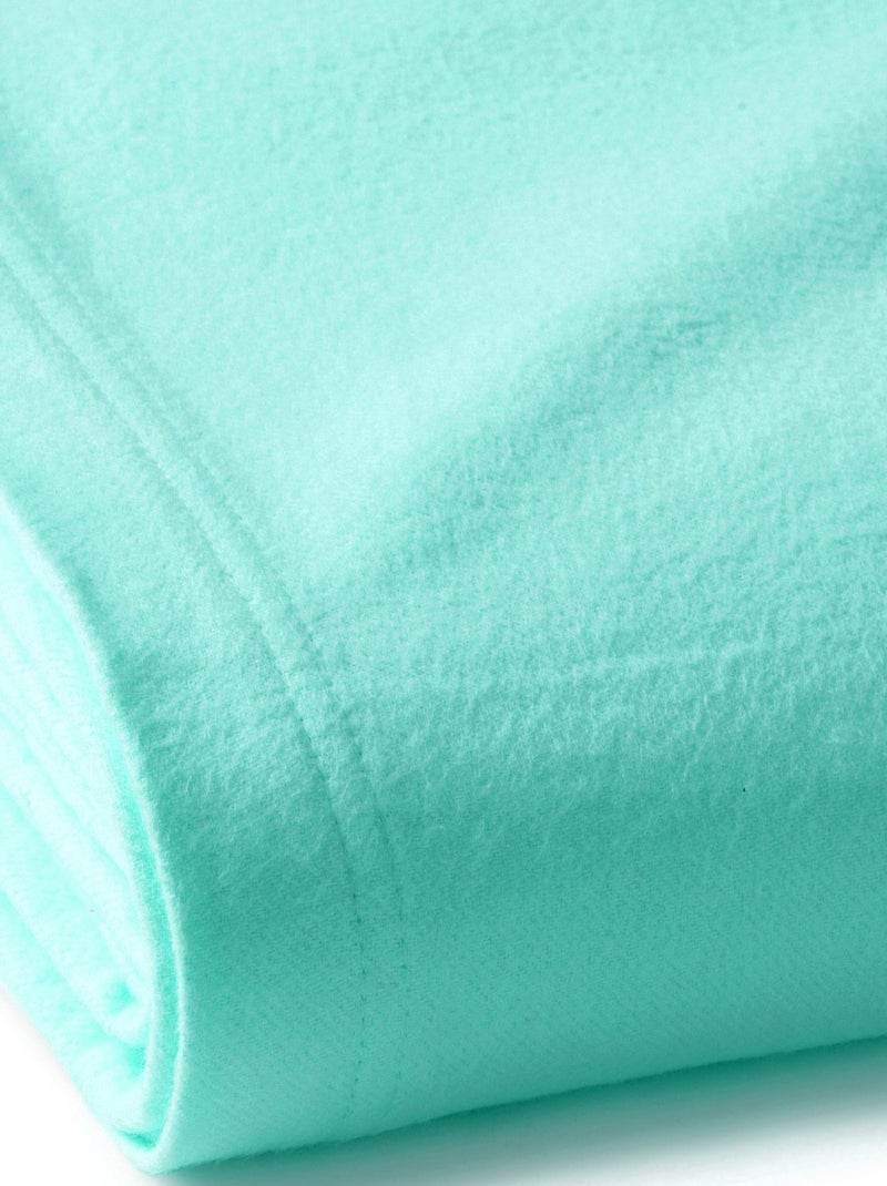 Becquet - Couverture tempérée COUVERTURE D'ETE en coton Vert clair - Kiabi