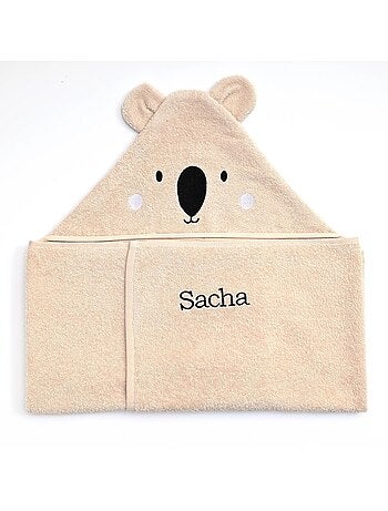 Becquet - drap de bain animals drap de bain en coton