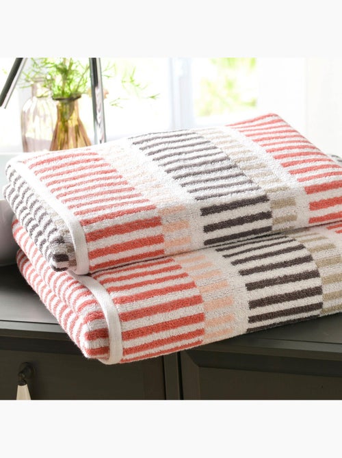 Becquet - Drap de bain BARRA en coton - Kiabi