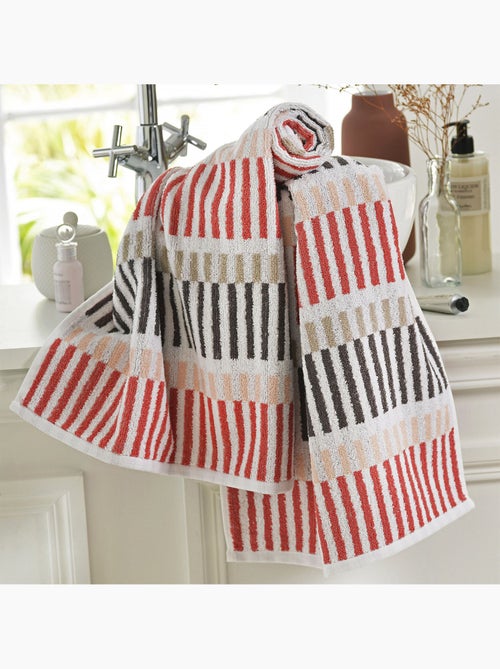 Becquet - Drap de bain BARRA en coton - Kiabi
