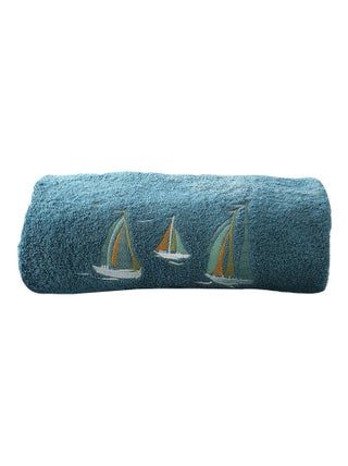Becquet - Drap de bain BATEAUX en coton