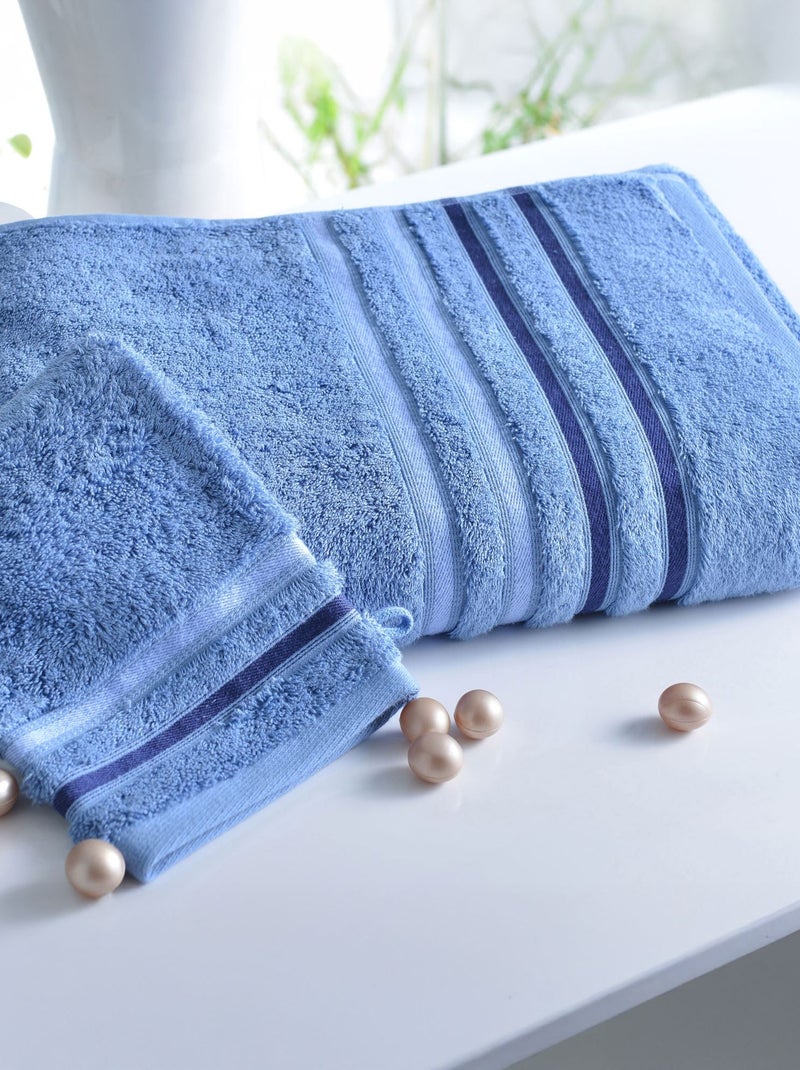 Becquet - Drap de bain EXTRASOFT en acrylique Bleu - Kiabi