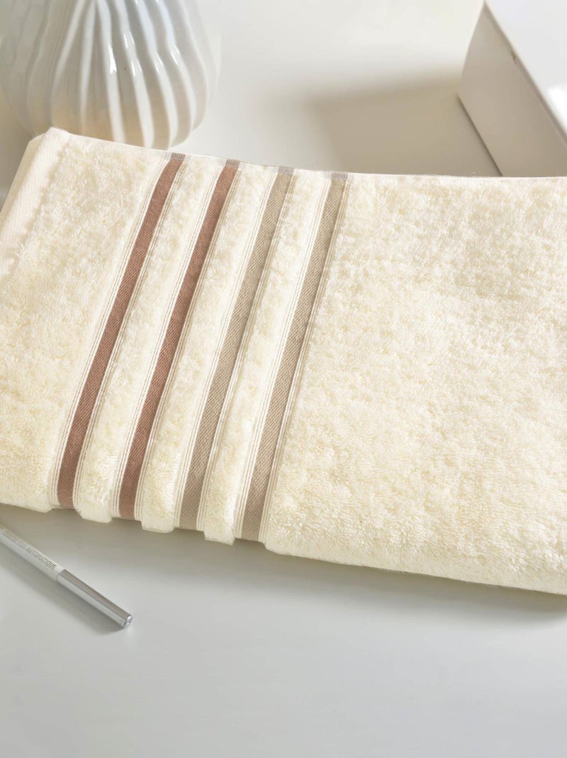 Becquet - Drap de bain EXTRASOFT en acrylique Ecru - Kiabi