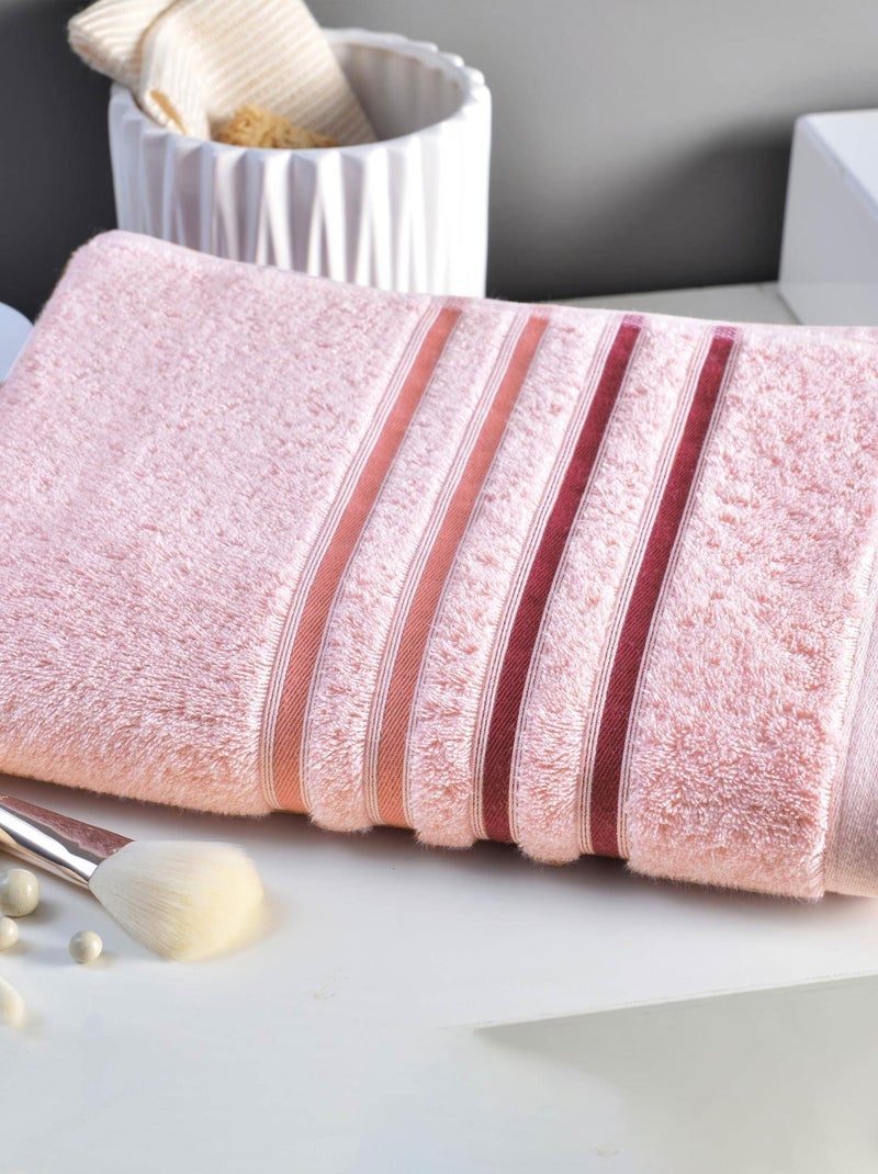 Becquet - Drap de bain EXTRASOFT en acrylique Rose pâle - Kiabi