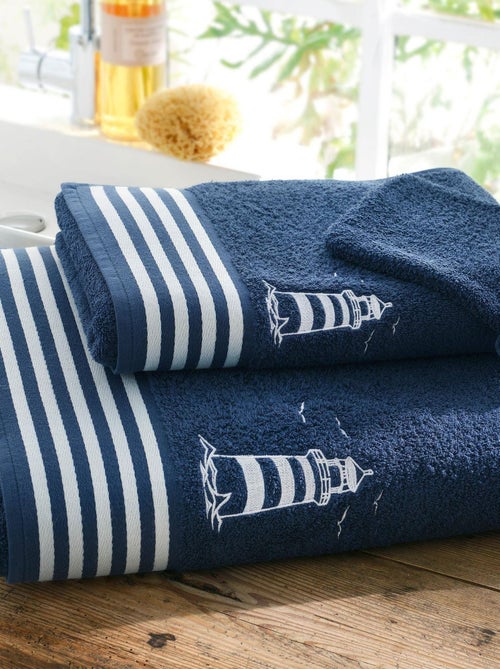 Becquet - Drap de bain PHARE en coton - Kiabi Becquet - Drap de bain PHARE en coton - Kiabi