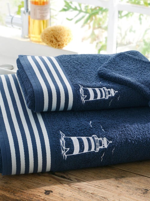Becquet - Drap de bain PHARE en coton - Kiabi Becquet - Drap de bain PHARE en coton - Kiabi