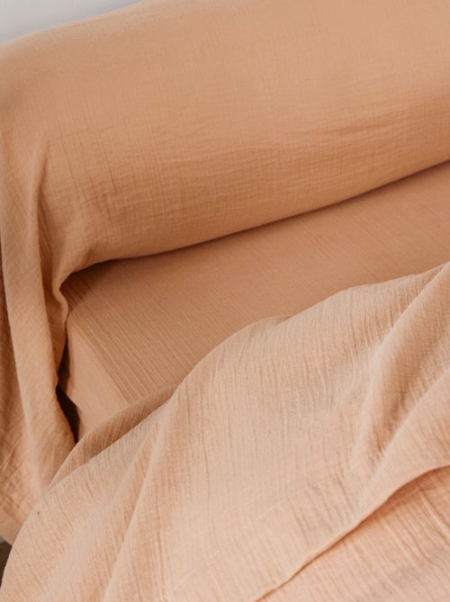 Becquet - Drap DOUBLE GAZE en coton - Kiabi