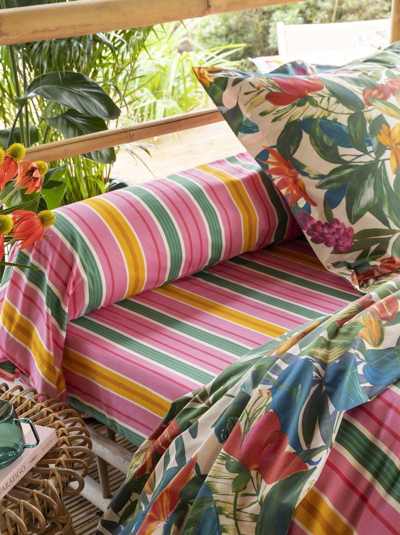 Becquet - Drap-housse BRESIL en coton Multicolore - Kiabi