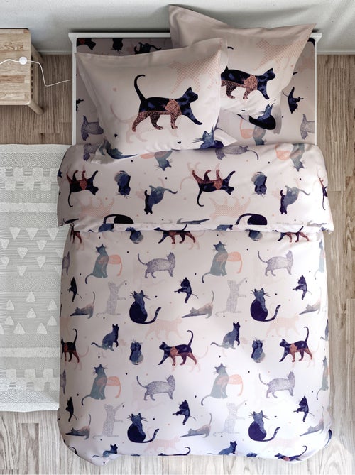 Becquet - Drap-housse CHATS en coton - Kiabi