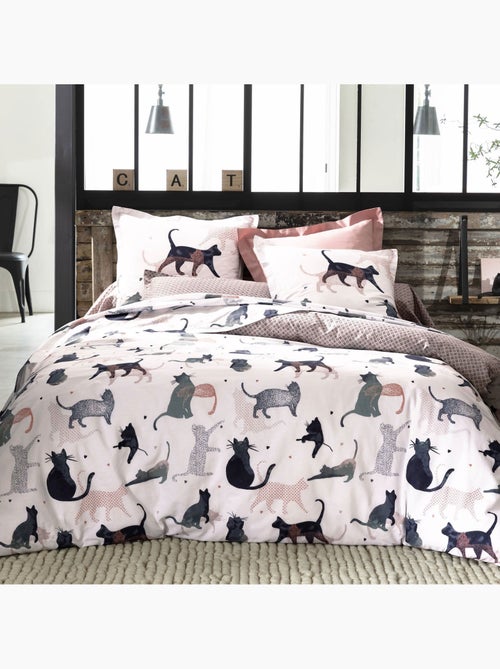 Becquet - Drap-housse CHATS en coton - Kiabi