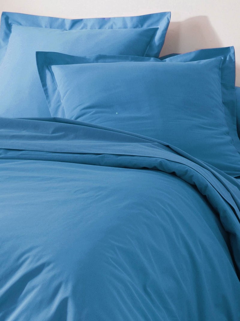 Becquet - Drap-housse COTON UNI LAURÉAT en coton Bleu - Kiabi