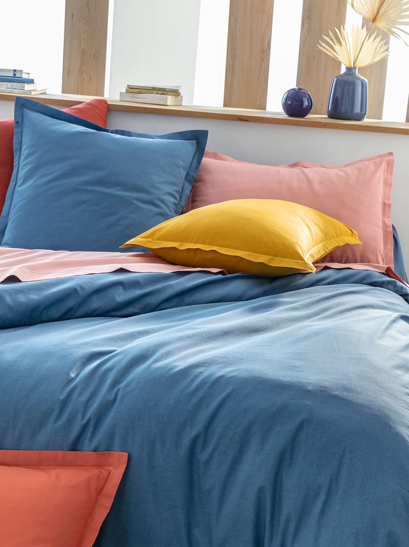 Becquet - Drap-housse COTON UNI LAURÉAT en coton Jaune foncé - Kiabi