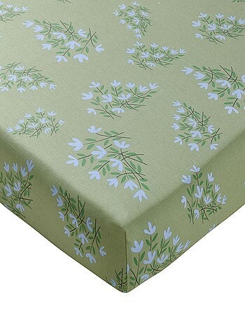 Becquet - Drap-housse CUEILLETTE en coton