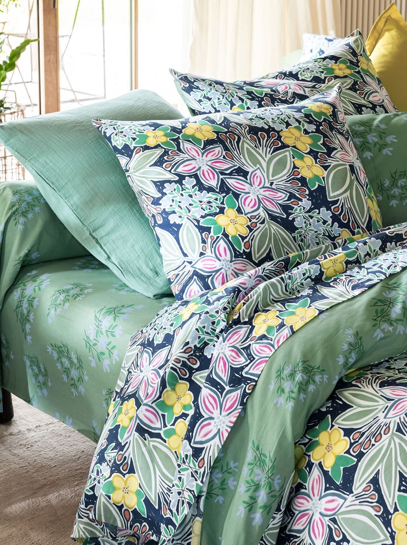 Becquet - Drap-housse CUEILLETTE en coton Multicolore - Kiabi