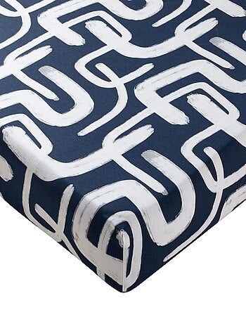 Becquet - Drap-housse DEFERLANTE en coton