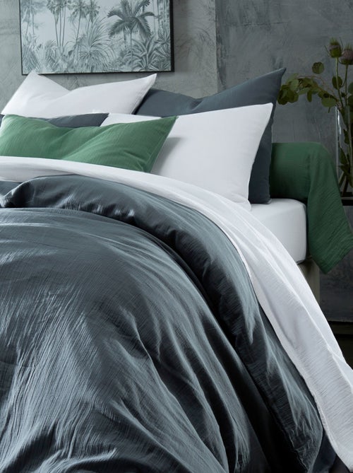 Becquet - Drap-housse DOUBLE GAZE en coton - Kiabi