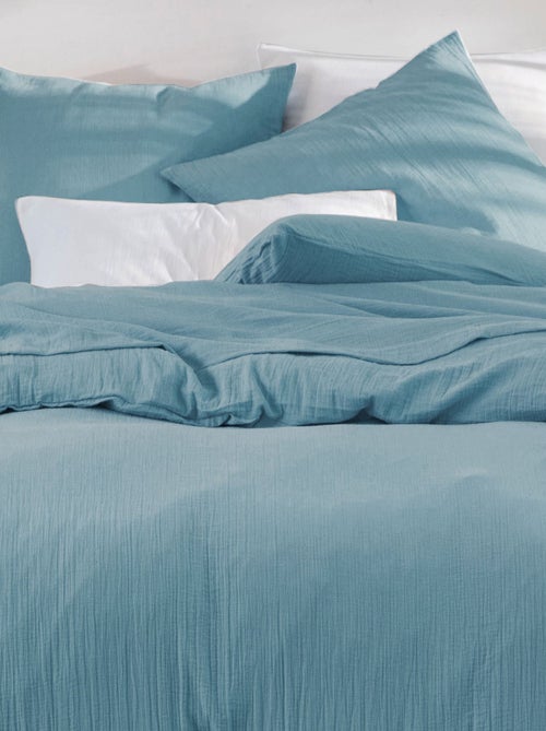 Becquet - Drap-housse DOUBLE GAZE en coton - Kiabi Becquet - Drap-housse DOUBLE GAZE en coton - Kiabi