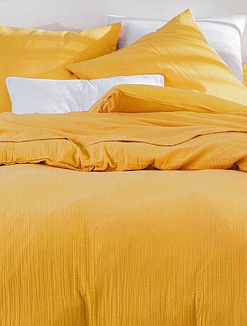 Becquet - Drap-housse DOUBLE GAZE en coton