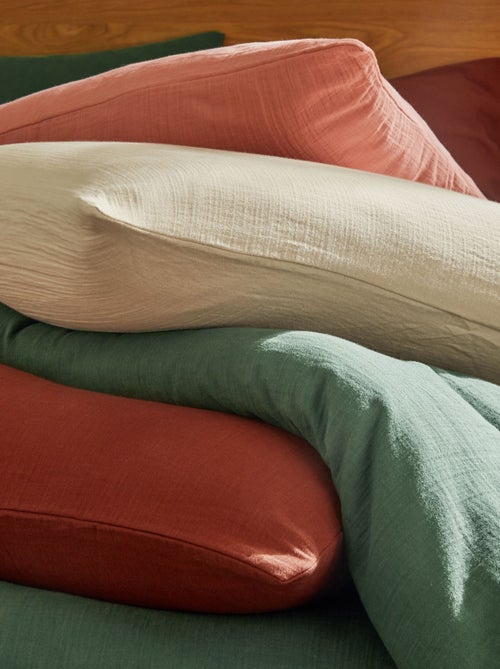 Becquet - Drap-housse DOUBLE GAZE en coton - Kiabi