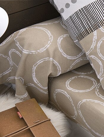 Becquet - Drap-housse EXPRESSO POLYCOTON en coton