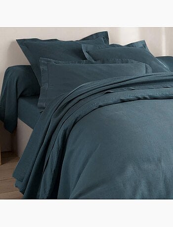 Becquet - Drap-housse Gamme unie lin prélavé en lin