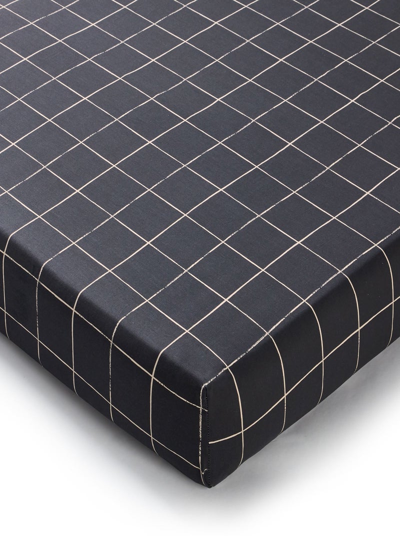 Becquet - Drap-housse GENERATION en coton Gris Argenté - Kiabi