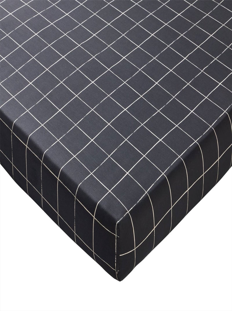 Becquet - Drap-housse GENERATION en coton Gris Argenté - Kiabi