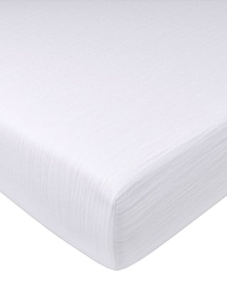Becquet - Drap-housse grand bonnet DOUBLE GAZE GD B en coton