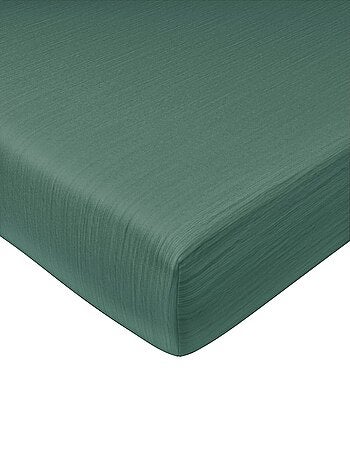 Becquet - Drap-housse grand bonnet DOUBLE GAZE GD B en coton