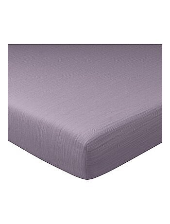 Becquet - Drap-housse grand bonnet DOUBLE GAZE GD B en coton